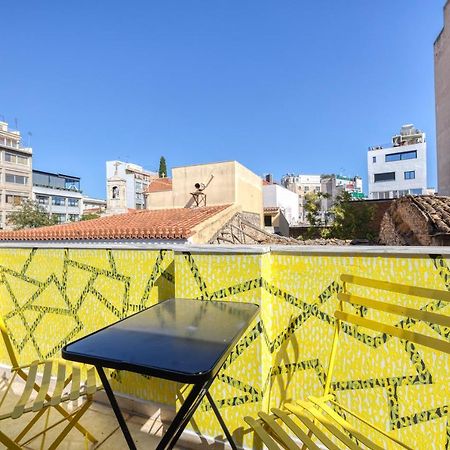 Chic Rooftop Studio W/ Terrace - Near Acropolis Atene Esterno foto